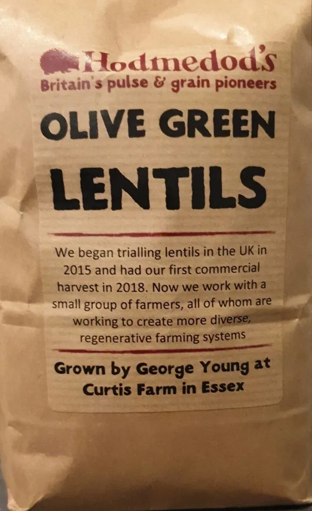 Olive Green Lentils