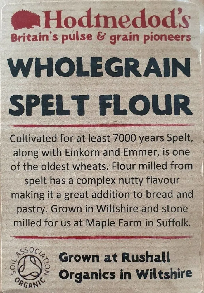 Wholegrain Spelt Flour