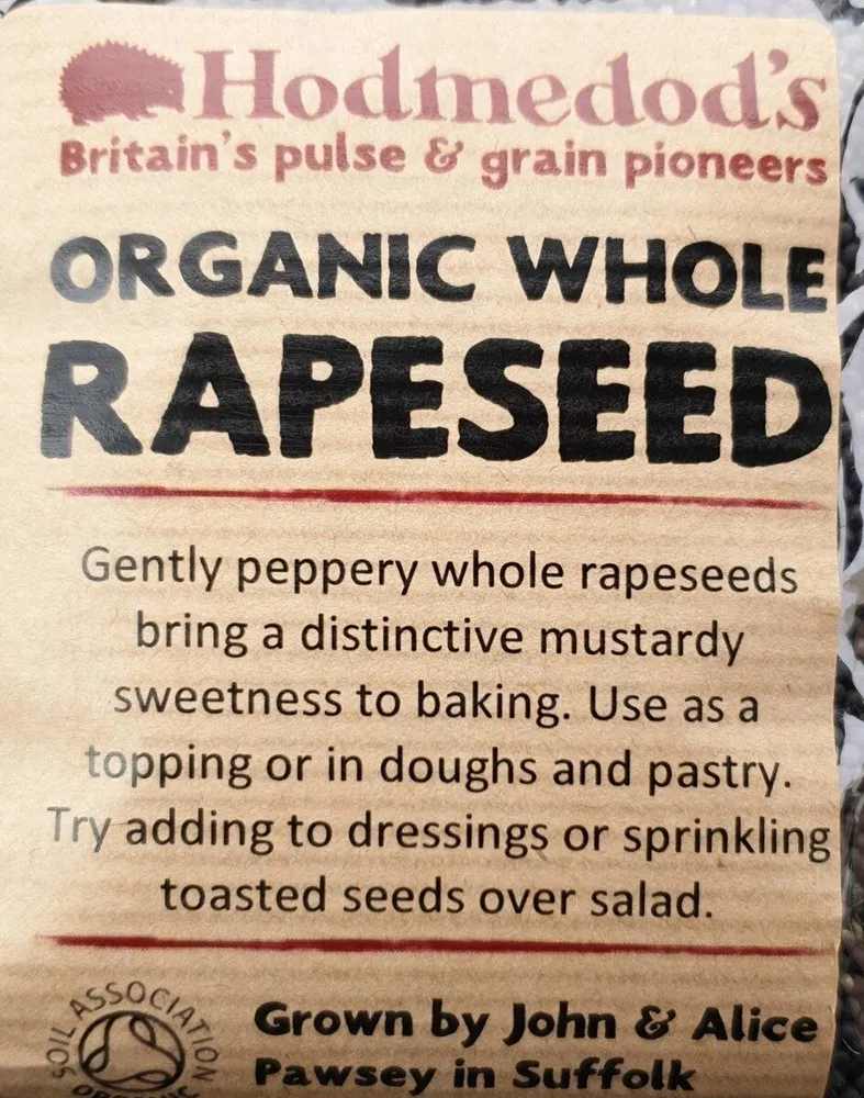 Organic Whole Rapeseed