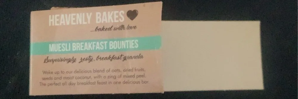 Muesli breakfast bounties