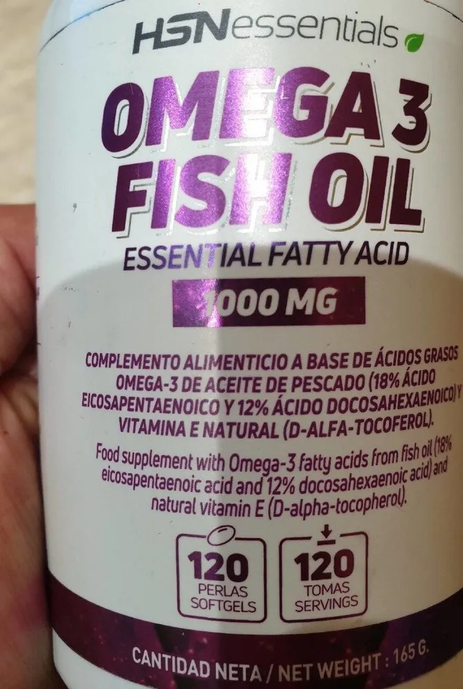 Omega 3 fish oil