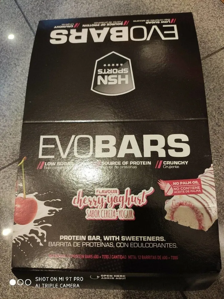 Evobars cereza-yogurt