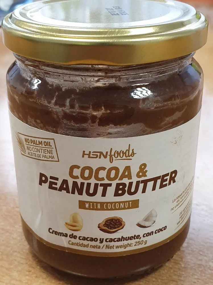 COCOA & PENANUT BUTTER WITH COCONUT