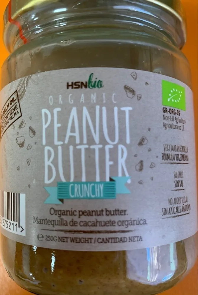 Mantequilla de cacahuete orgánica