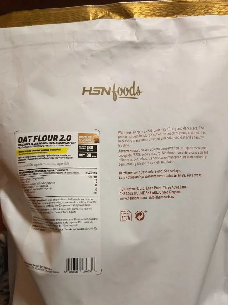 Oat Flour 2.0 Chocolate & Cookies
