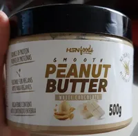 Crema de cacahuete sabor Chocolate Blanco