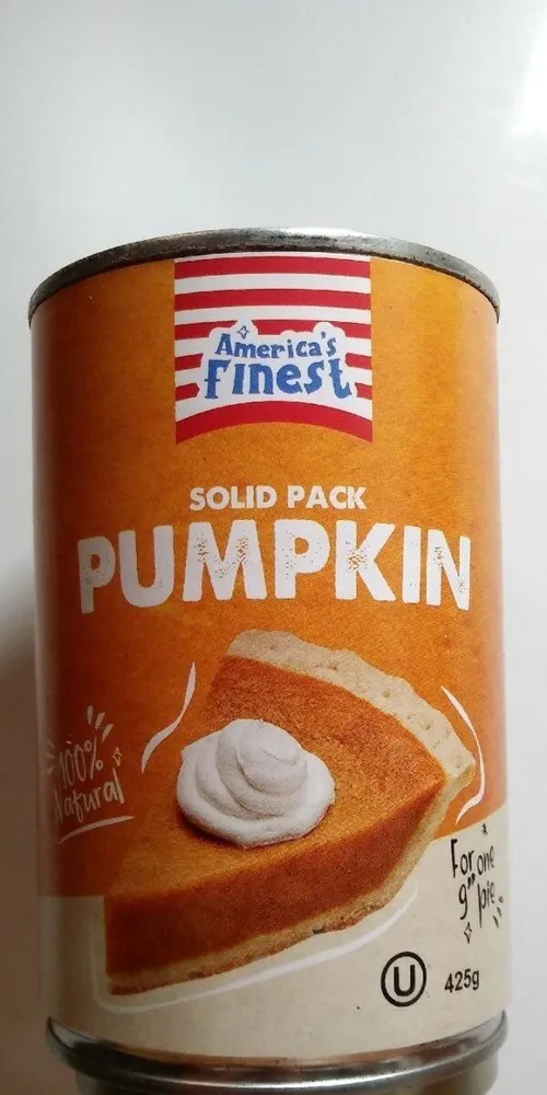 Solid Pack Pumpkin