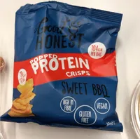 popped protein crisps