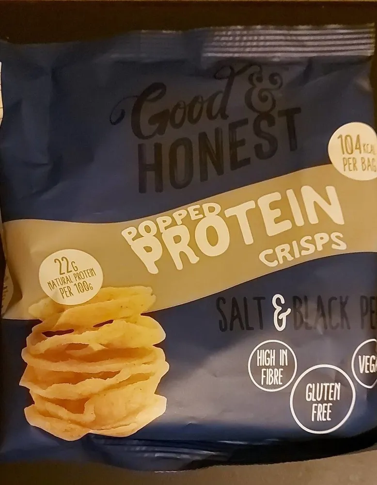 Popped Protein Crisps