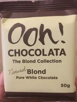 Blond pure white chocolate