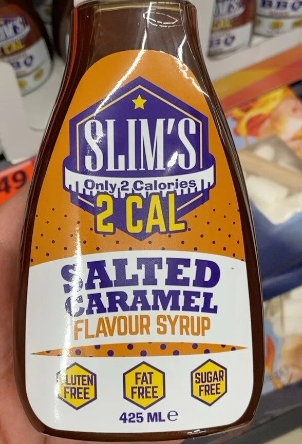 Salted caramel flavour syrup