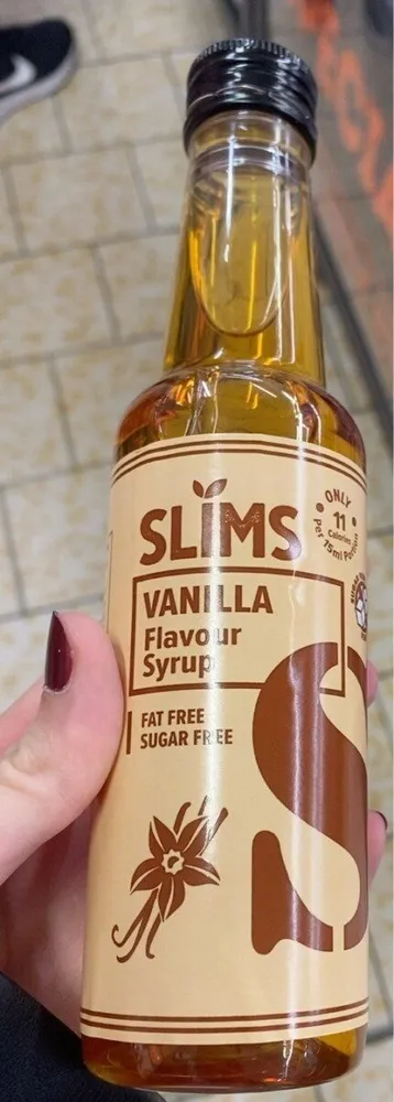 Vanilla flavour syrup