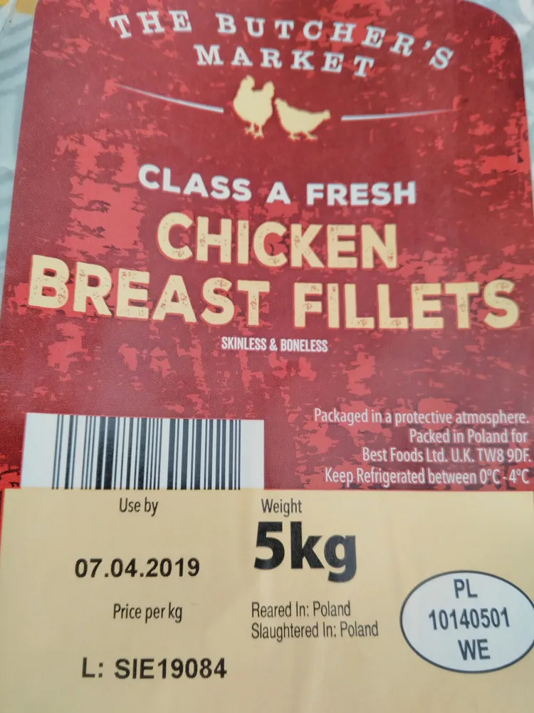 The Butcher's Market Class A Fresh Chicken Breast Fillets
