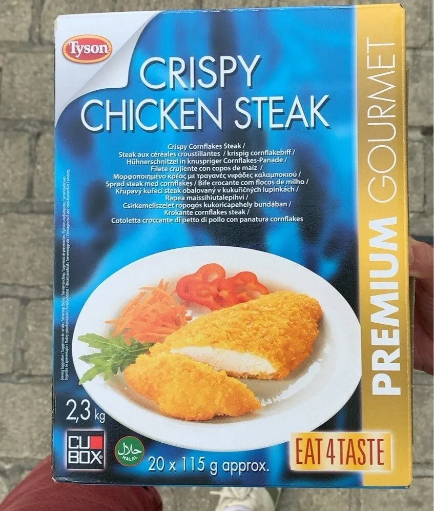 Crispy chiken steak
