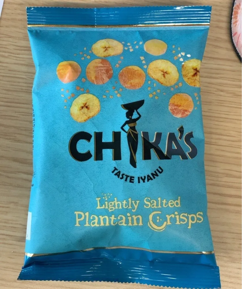 Lightly salted plantain chips