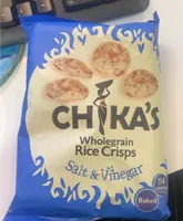Wholegrain rice crips