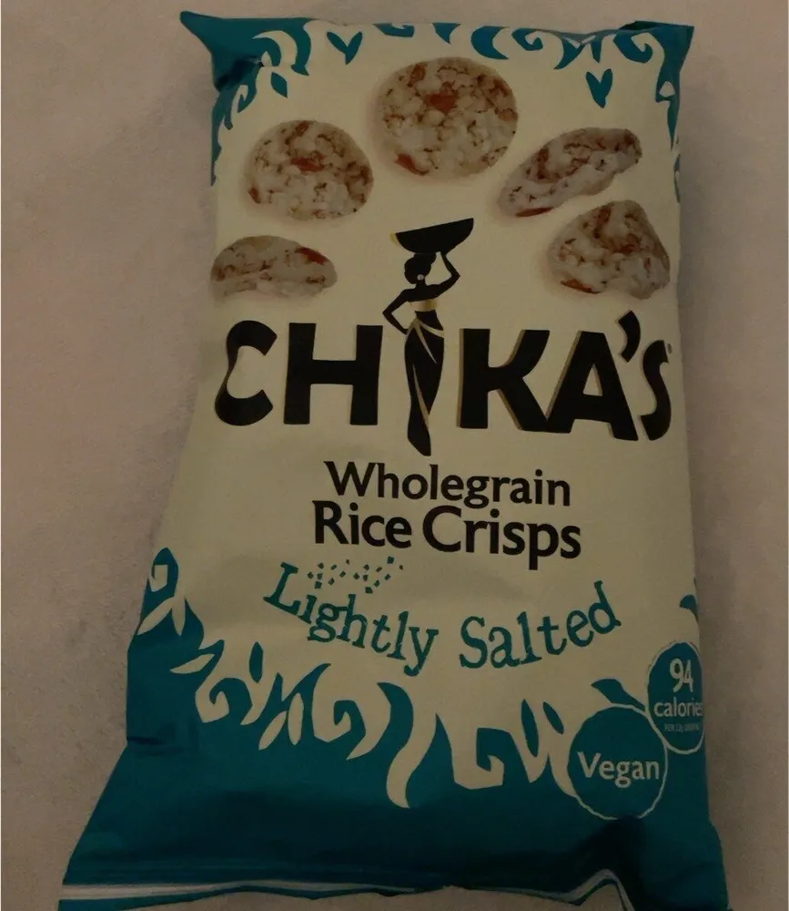 Lightly Salted wholegrain rice crisps