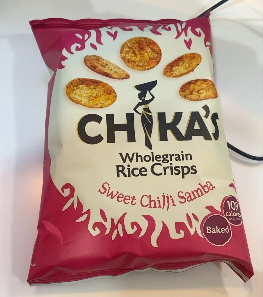 Wholegrain rice crisps