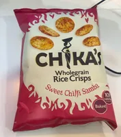 Wholegrain rice crisps