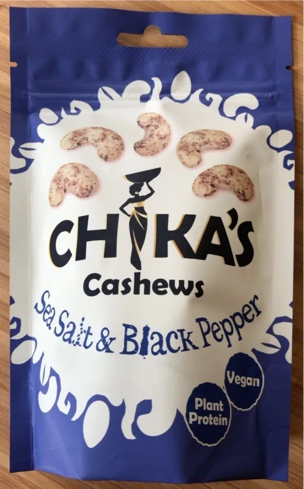 Sea salt & Black pepper cashews