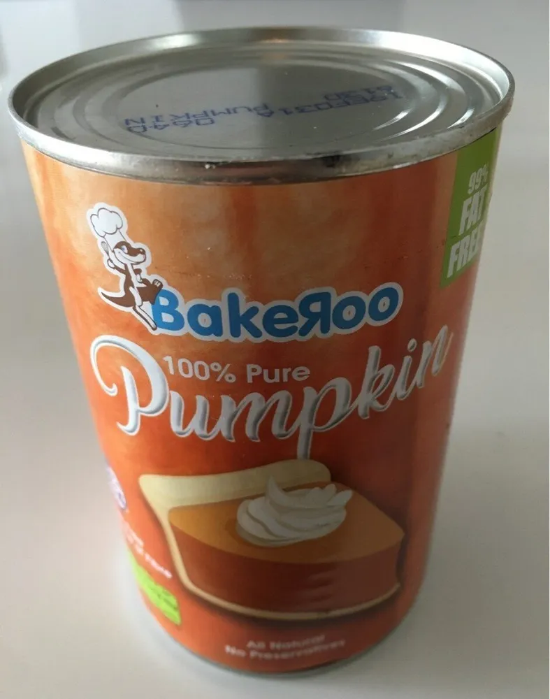 100% Pure Pumpkin