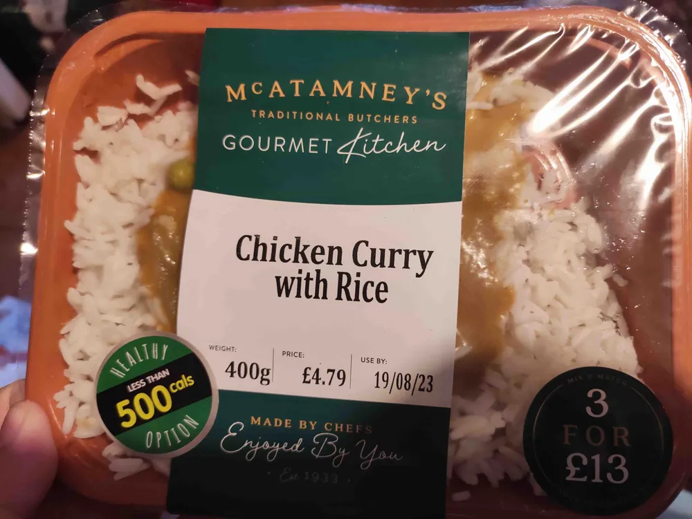 Chicken Curry with Rice