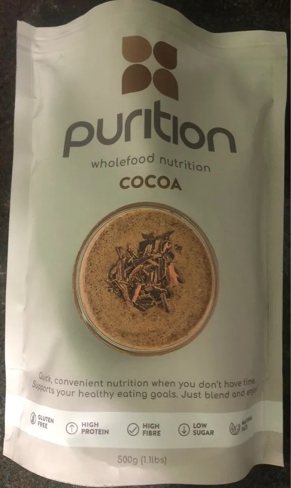 Wholefood nutrition cocoa