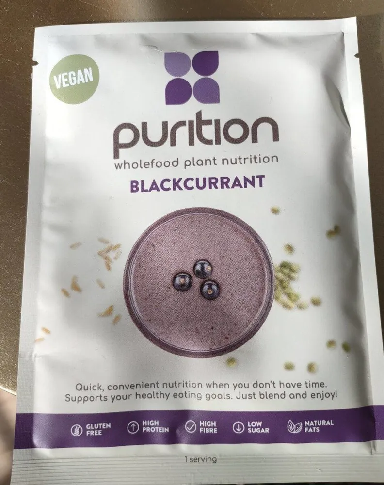 Wholefood plant nutrition Blackcurrant