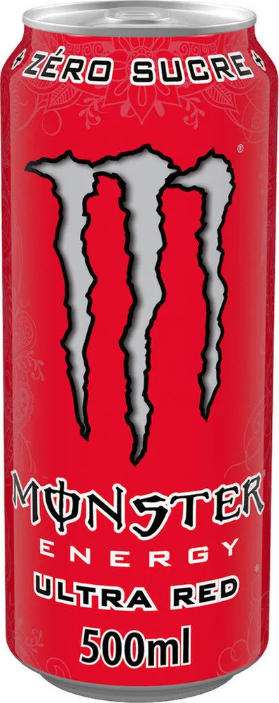 Monster Energy Ultra red