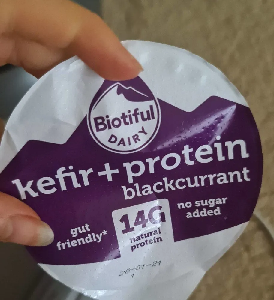 Biotiful Dairy - Kefir + Protein With Blackcurrant Compote