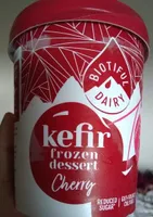 Kefir frozen dessert Cherry