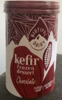 Kefir frozen dessert chocolate