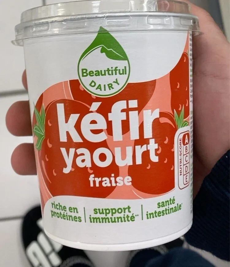 Yaourt kefir fraise