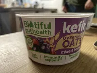 Kefir Overnight Oats Mixed Berry