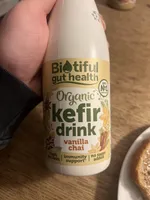 Biotiful organic kefir drink vanilla chai