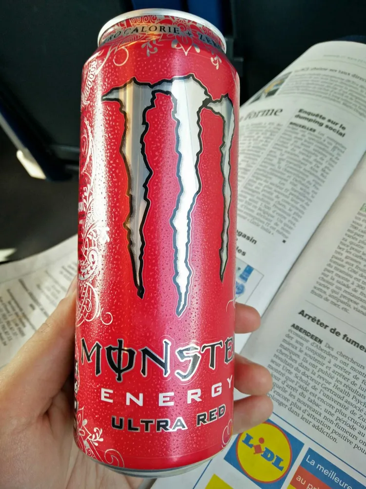 Monster Energy Ultra Red