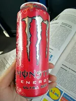 Monster Energy Ultra Red