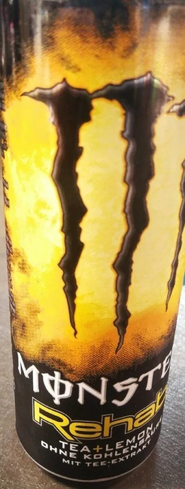 Monster rehab tea lemon