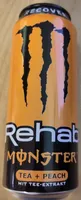 Monster Rehab Tea + Peach