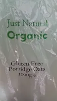 Organic Gluten Free Porridge Oats