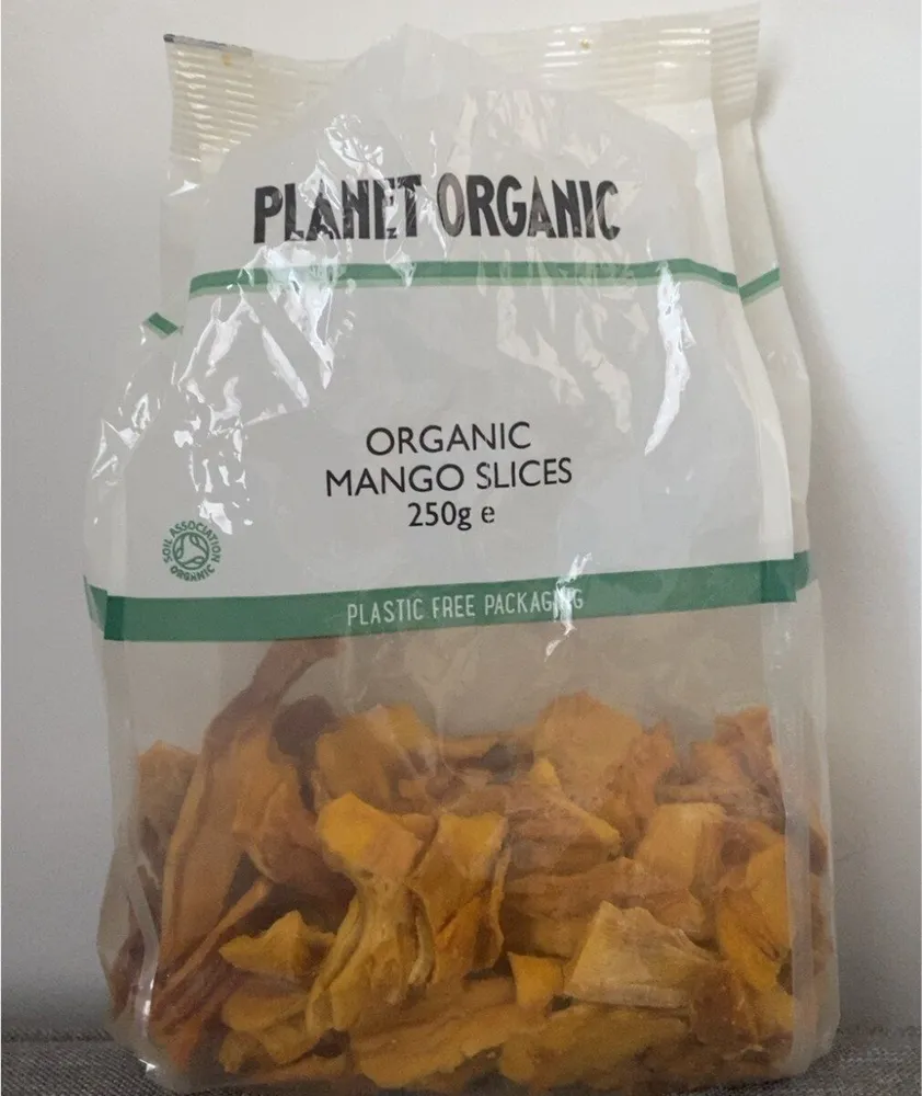 Organic Mango Slices