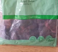 Organic pitted dates