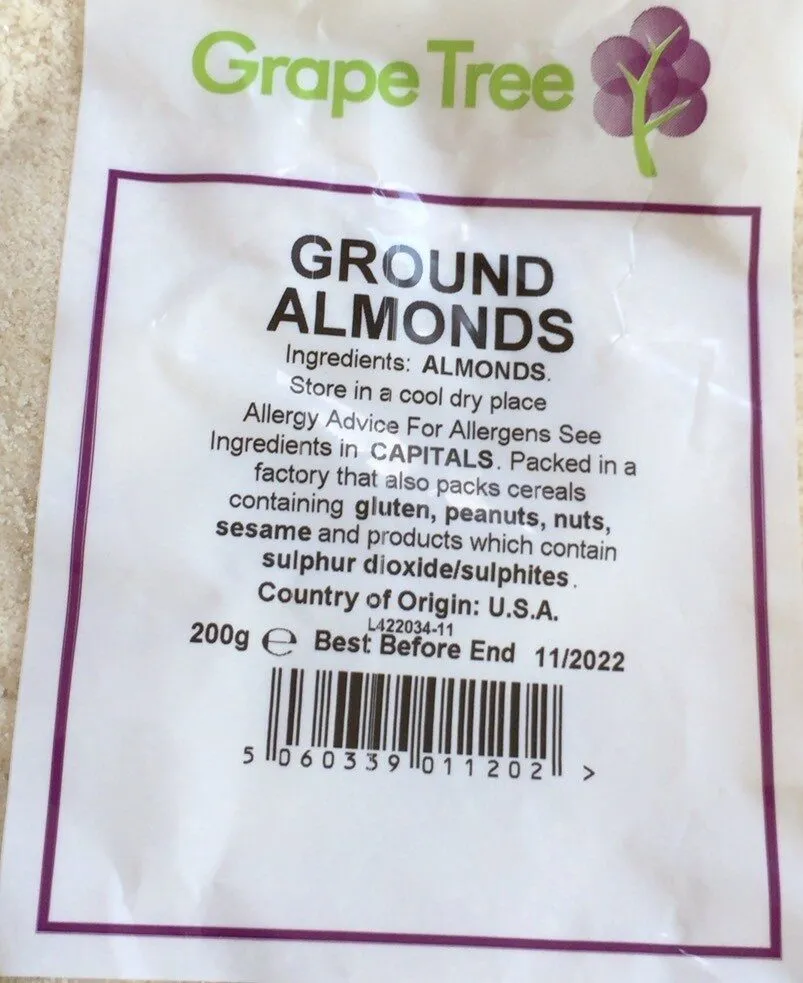 Ground almonds