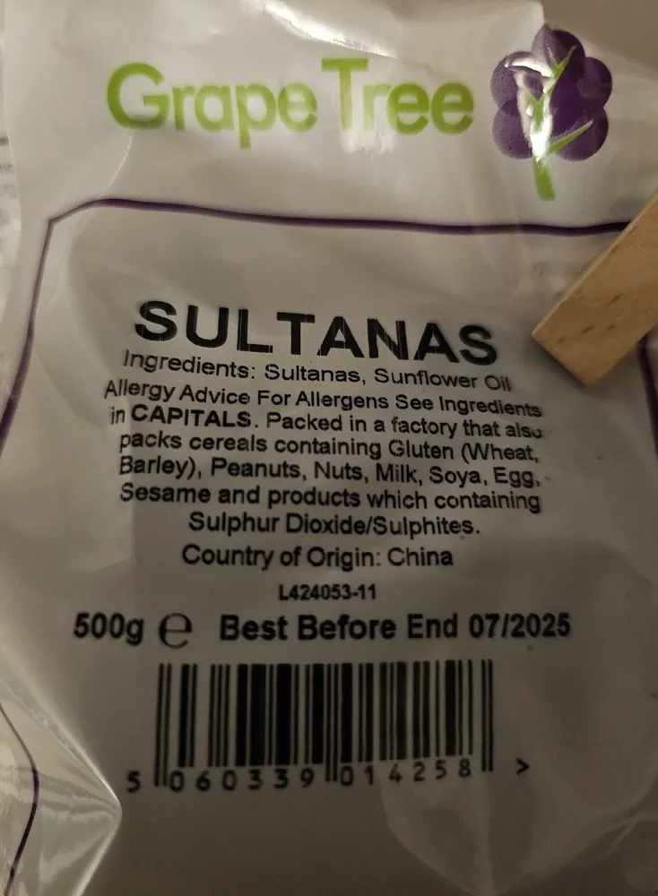 Sultanas