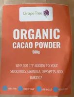Organic cacao powder