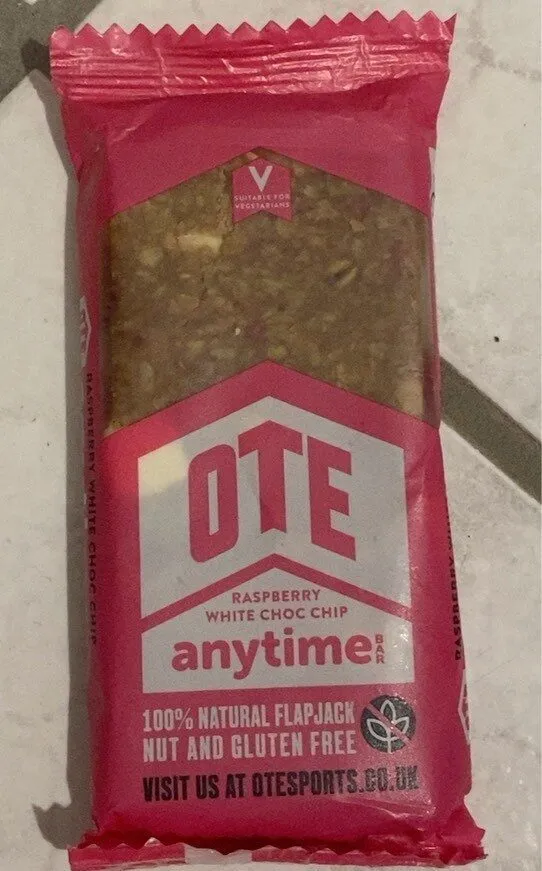Rasberry anytime bar
