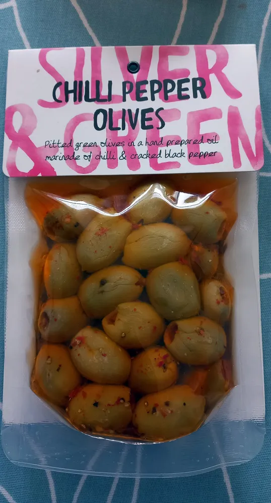 Chilli pepper olives
