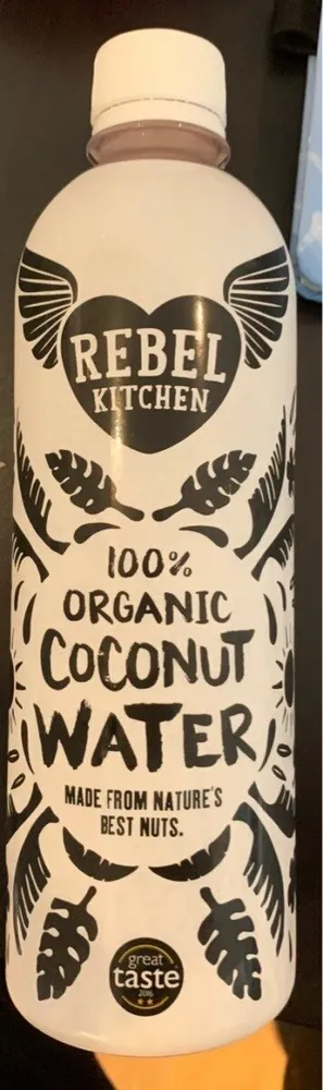 100% organic coconut water m