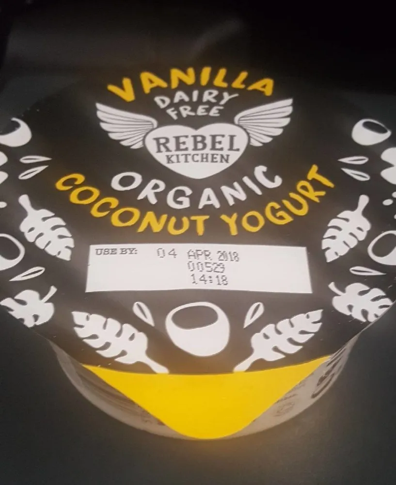 Organic coconut yogurt