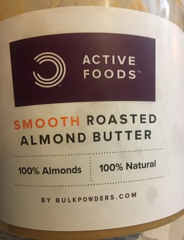 Smooth Roasted Almond Butter